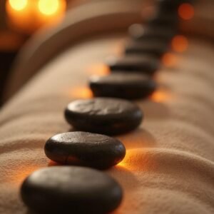Hot Stone Massage - مساج بالحجارة الطبيعية لكامل الجسم