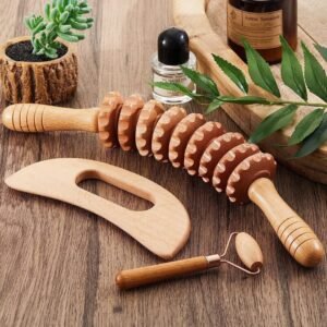 Wooden Stick Massage with Essential Oils - مساج الخشب والزيوت العطرية لكامل الجسم